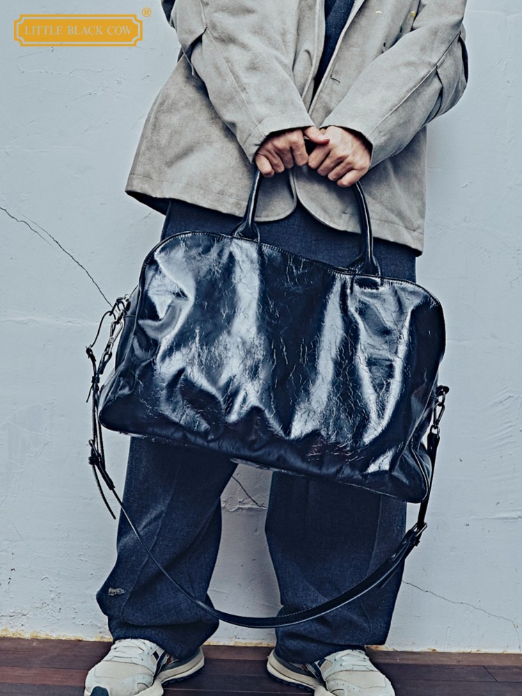 Leather Work Bag Mens - Sac fourre-tout de travail pour hommes