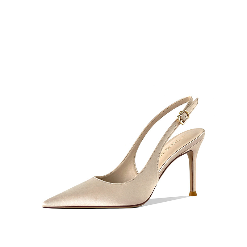 Leather Work Heels - Nouvelles sandales d'été 2026 à talon