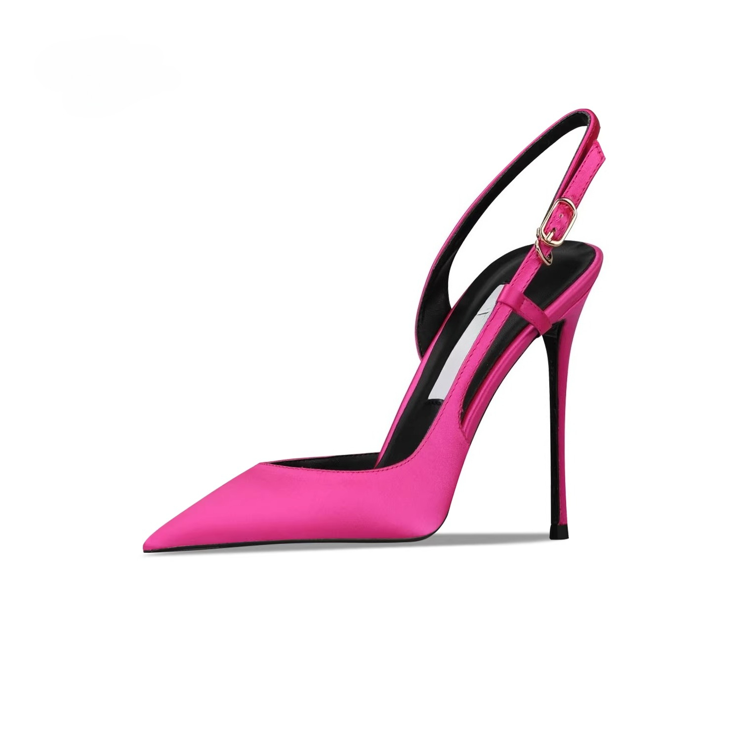 Leather Work Heels - Sandales à bride unique style européen