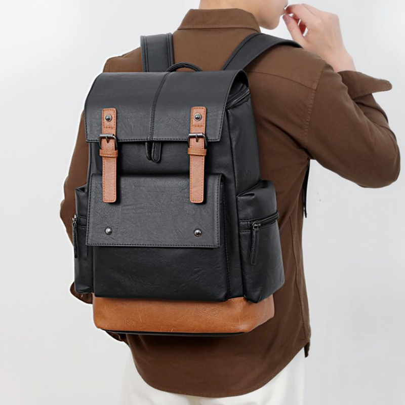 Nouveau sac à dos en cuir vint - Leather Work Bag Mens avis et prix