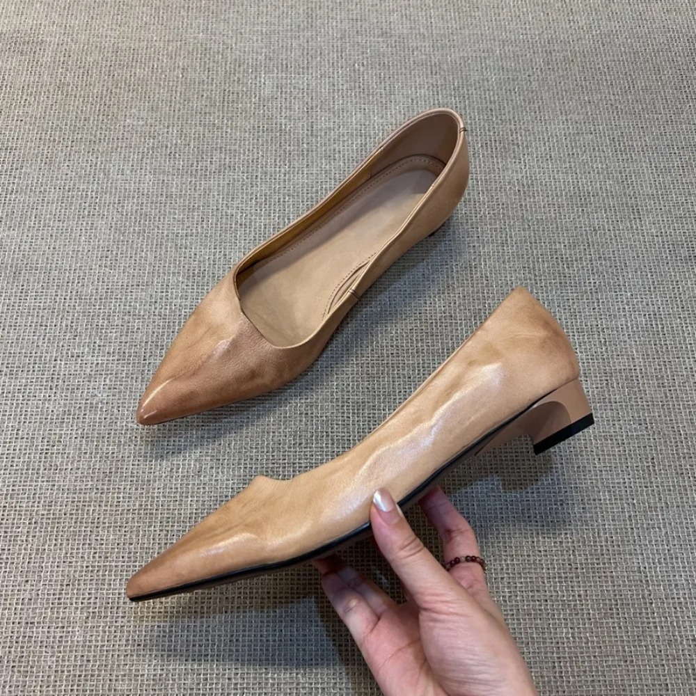 Chaussures Mary Jane en cuir à - Leather Work Heels avis et prix