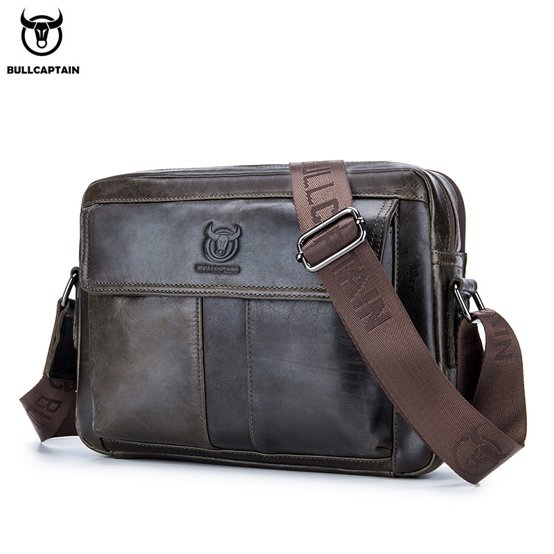 BULLCAPTAIN sac à bandoulière  - Leather Work Bag Mens avis et prix