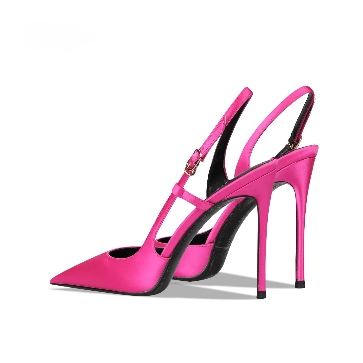 Sandales à bride unique style  - Leather Work Heels avis et prix