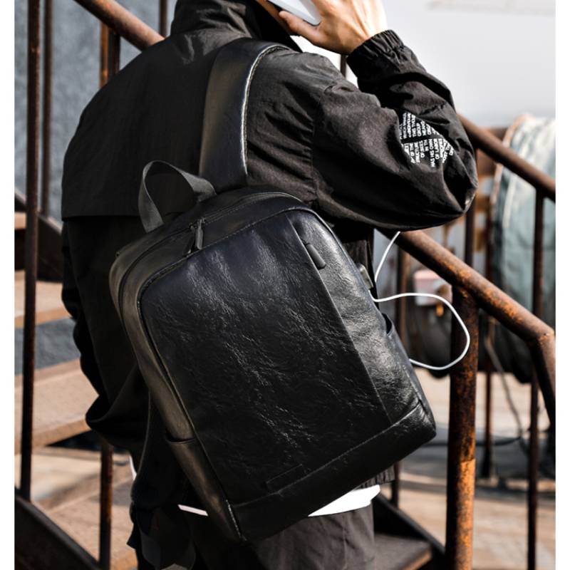 Hommes à la mode sac à dos en  - Leather Work Bag Mens avis et prix